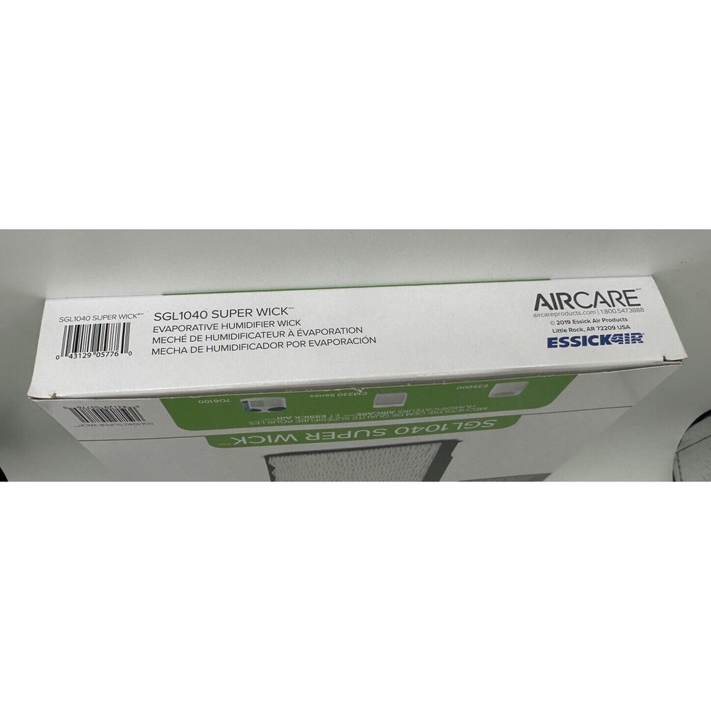 Aircare Evaporative SGL1040 Humidifier Replacement Wick Fits E35000 7D6100 CM330 - Picture 4 of 4